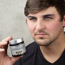 Men's Whipped Tallow and Honey Balm, Rugged, Man With Jar