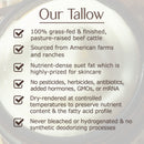 Men's BASIC BALM: Rugged, Whipped Tallow and Honey Balm