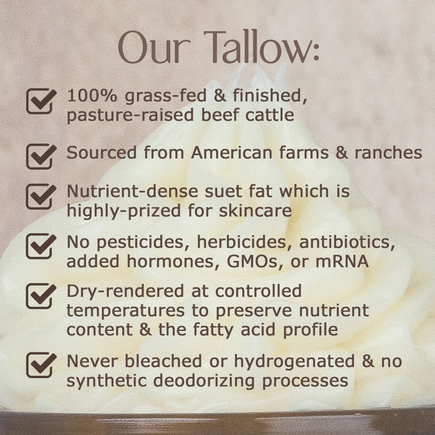 BAKUCHIOL BEAUTY BALM: Pretty Pungent, Anti-Aging Tallow Face Cream