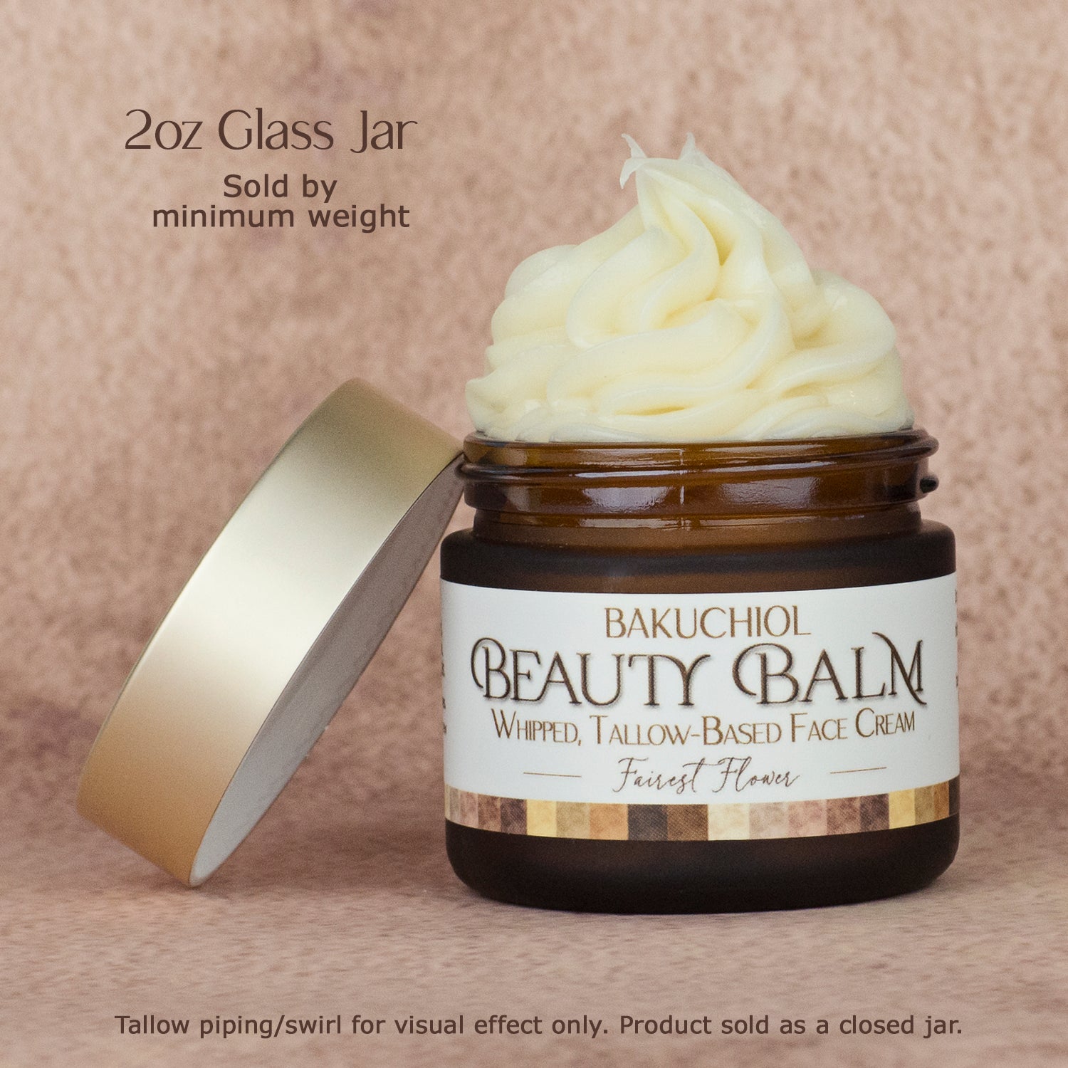 BAKUCHIOL BEAUTY BALM: Fairest Flower, Anti-Aging Tallow Face Cream