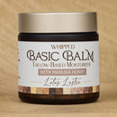 Women's Whipped Tallow and Honey Balm, Lotus Lustre, Front Side