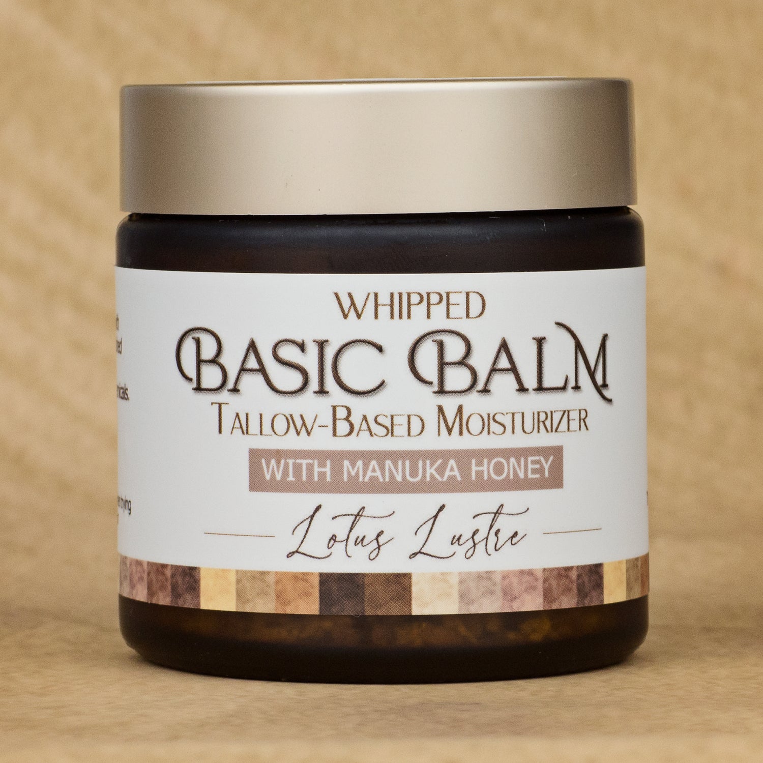 Women's BASIC BALM: Lotus Lustre, Whipped Tallow and Honey Balm