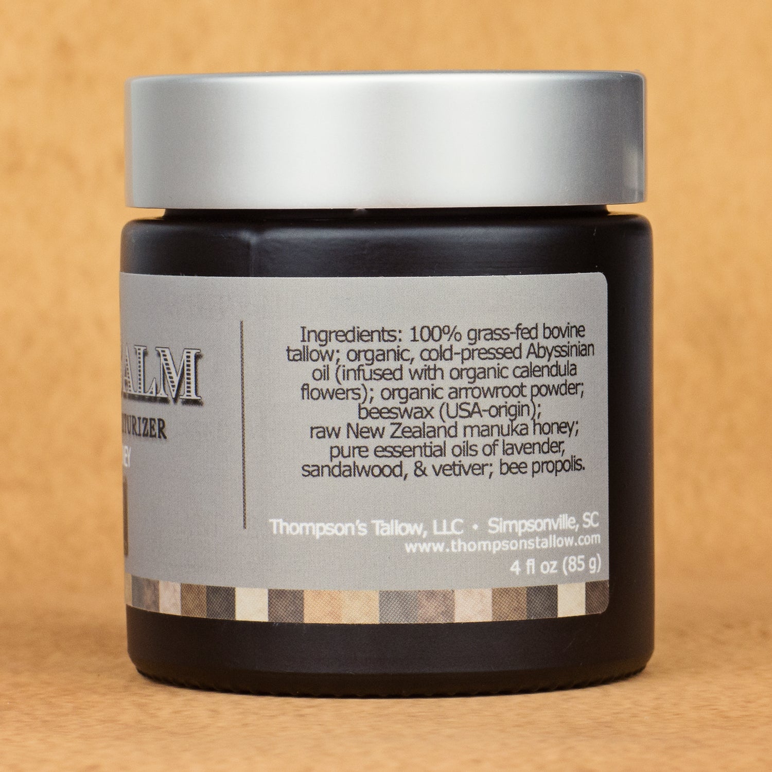 Men's BASIC BALM: Manflesh, Whipped Tallow and Honey Balm